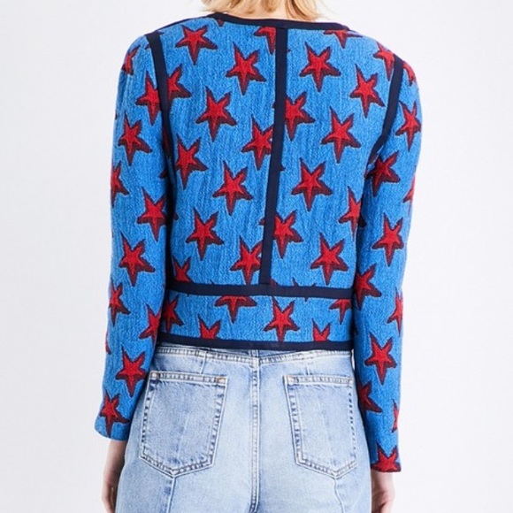 NWT Sandro Star jacket, Size 36 - Picture 2 of 5